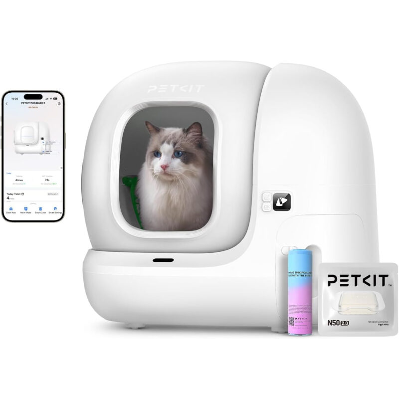 Arenero Gatos Autolimpiable PETKIT Pura MAX 2