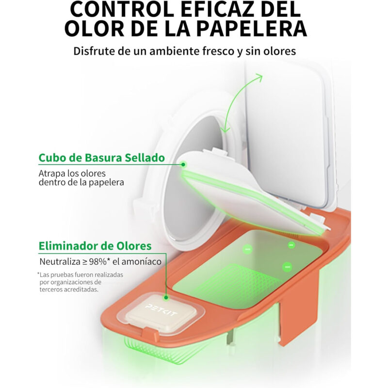 Arenero Gatos Autolimpiable PETKIT Pura MAX 2 - Imagen 7