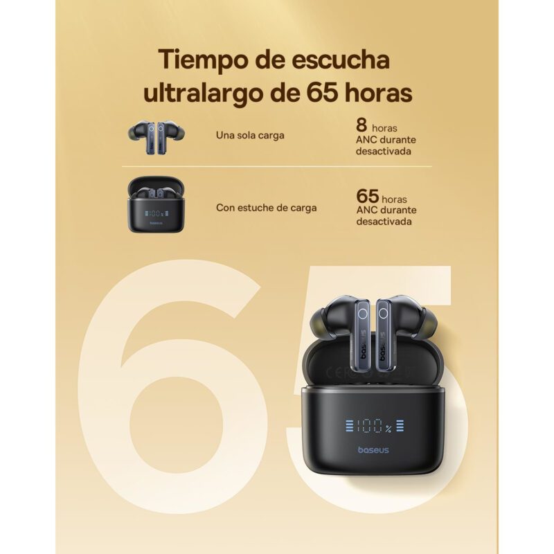 Baseus Bowie 30 Auriculares Bluetooth - Imagen 7