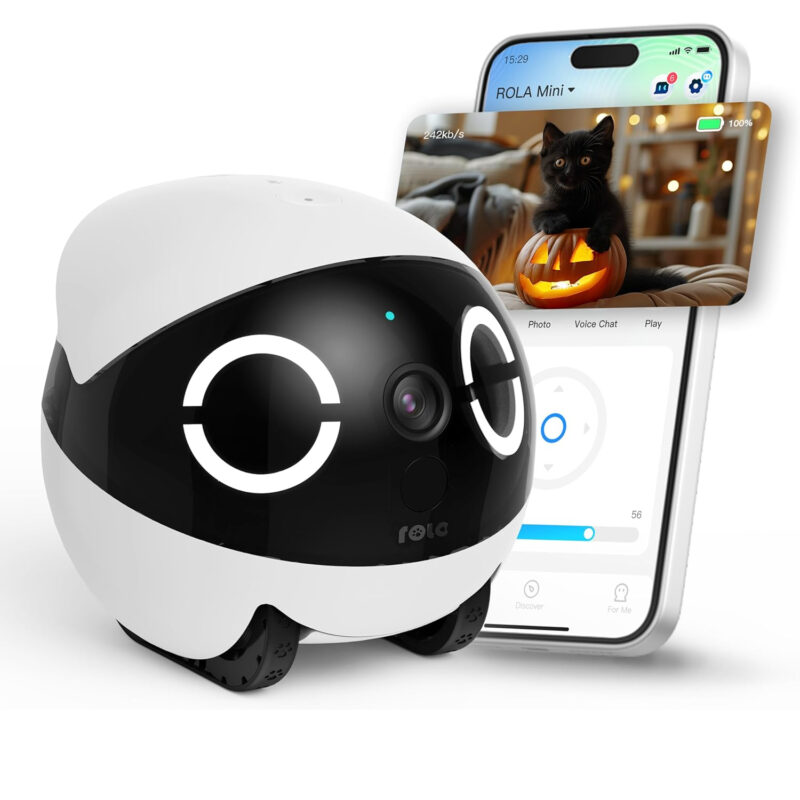 Cámara Robot para Mascotas Enabot EBO ROLA Mini 2K