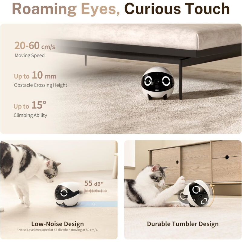 Cámara Robot para Mascotas Enabot EBO ROLA Mini 2K - Imagen 7
