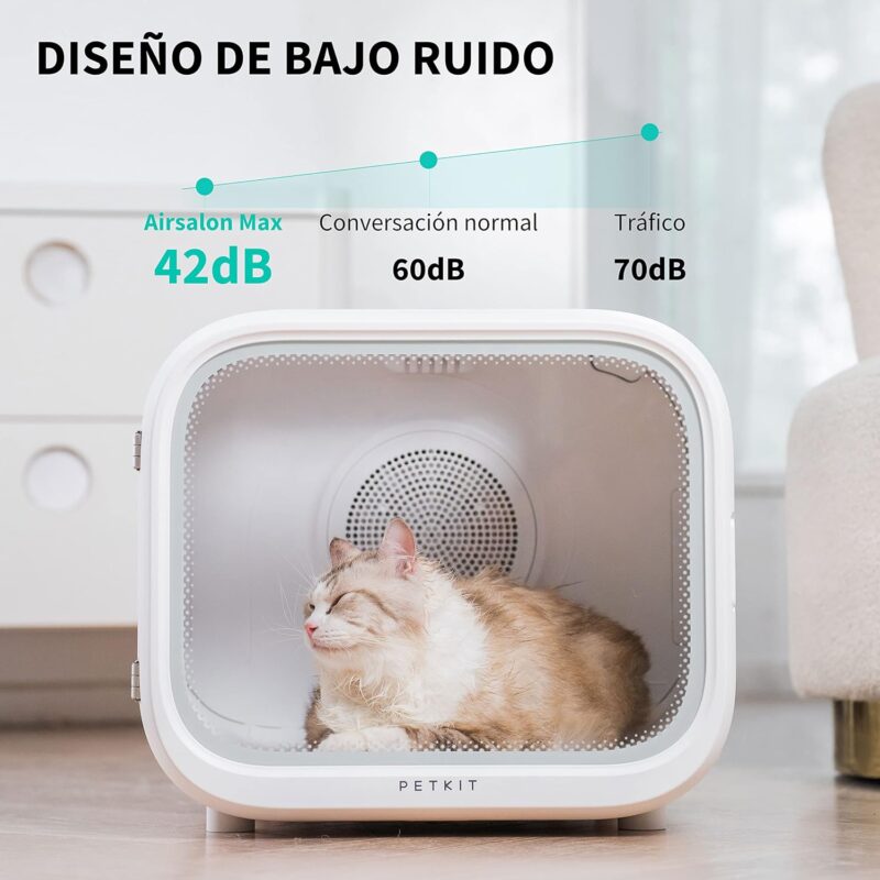 Secadora Automática de Mascotas PETKIT AIRSALON MAX - Imagen 7
