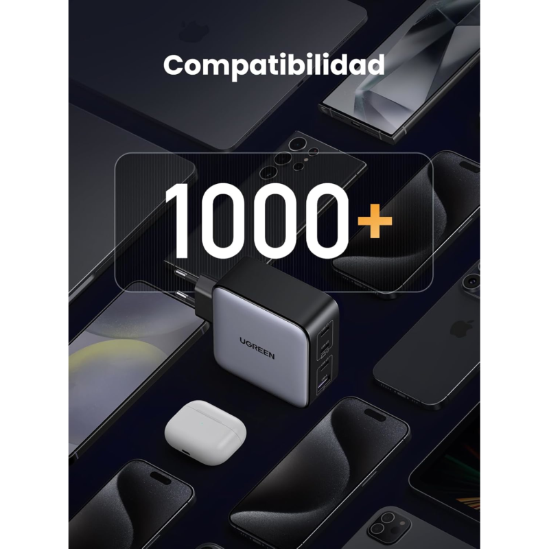 UGREEN Nexode 100W Cargador USB C - Imagen 7