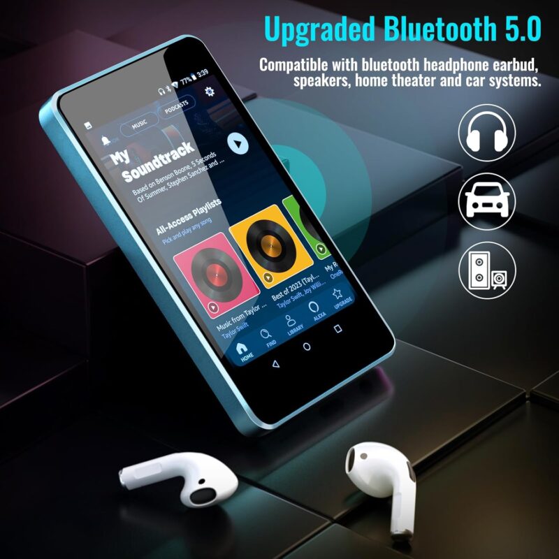Luoran M4S: Reproductor Multimedia con Controles Parentales, 16GB, Bluetooth y WiFi para Niños y Familias - Imagen 5