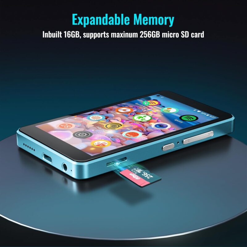 Luoran M4S: Reproductor Multimedia con Controles Parentales, 16GB, Bluetooth y WiFi para Niños y Familias - Imagen 2