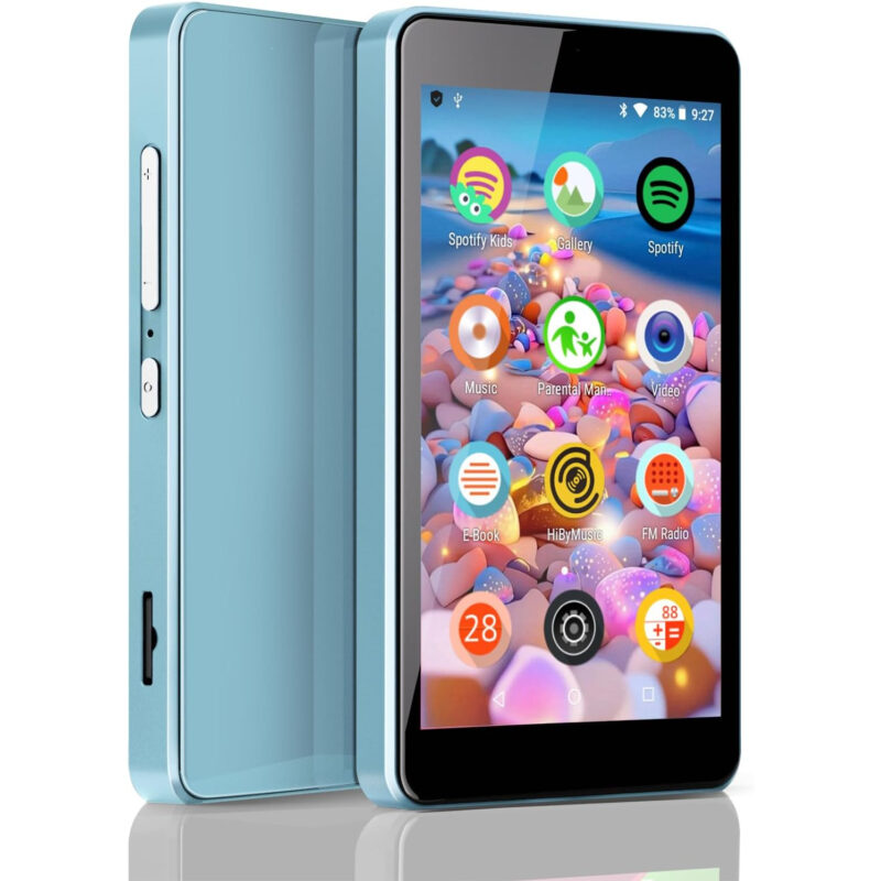 Luoran M4S: Reproductor Multimedia con Controles Parentales, 16GB, Bluetooth y WiFi para Niños y Familias